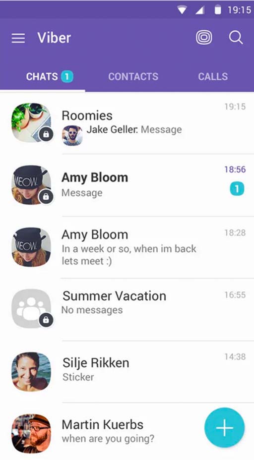 Applicazione per il monitoraggio degli SMS di Viber